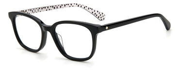 Premium Women Kate Spade Eyeglasses: Bari - Black - SpecSMART Eye Clinic (Diagonal View)